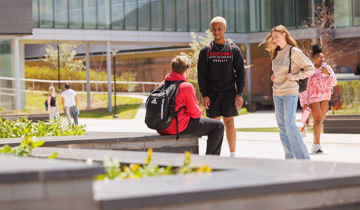 students in quad